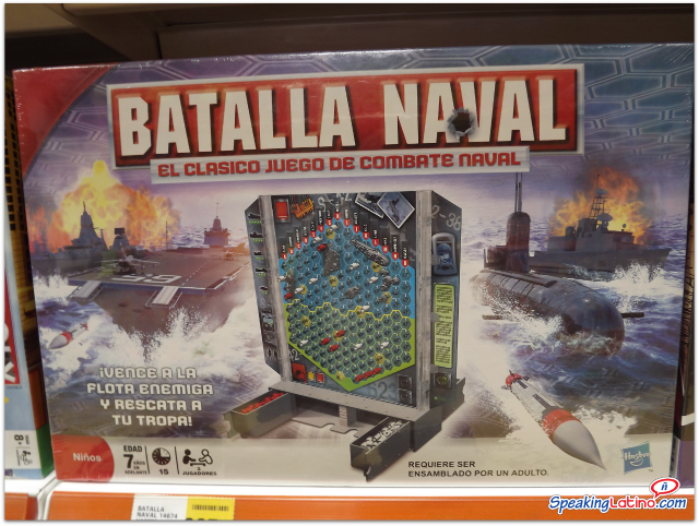 Board Games in Spanish Battleship