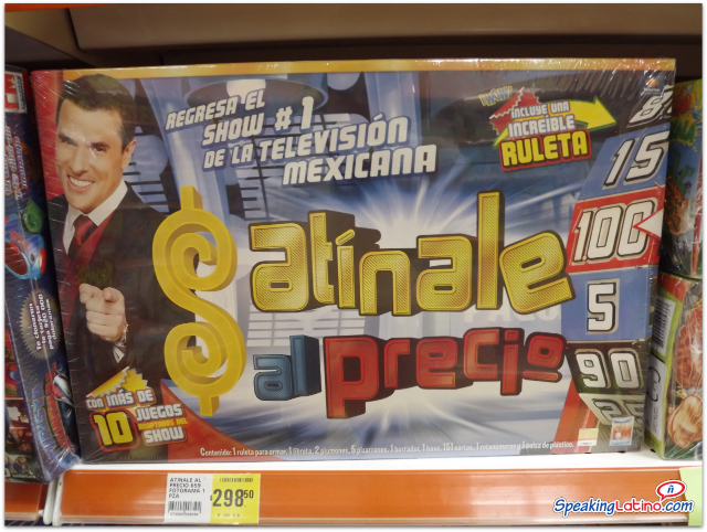 Board Games in Spanish The Price is Right