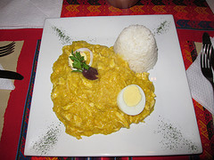 Aji de Gallina Peruvian Food