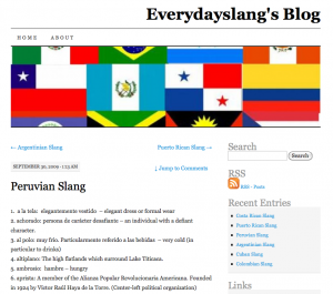 Peru Spanish Slang Everyday Slang Blog