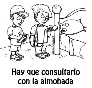 Spanish sayings and refrains from Puerto Rico Spanish Slang Hay que consultarlo con la almohada