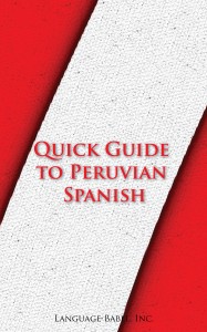  Peru Spanish Slang book