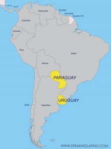 Mistakes in Spanish Paraguay Uruguay