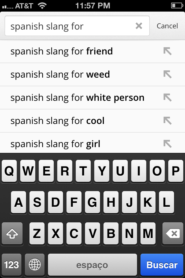 Spanish Slang Words Google