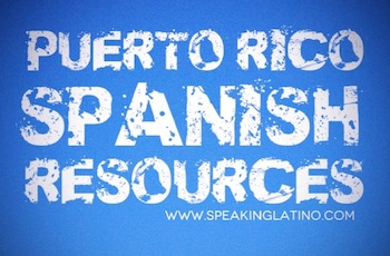 Puerto Rico Spanish Slang Crop