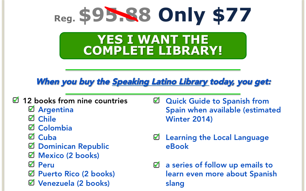 Spanish Slang Library 12