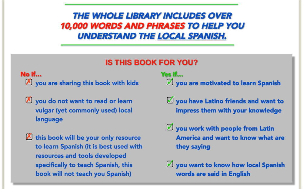 Spanish Slang Library 13