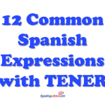 Spanish Expressions with TENER