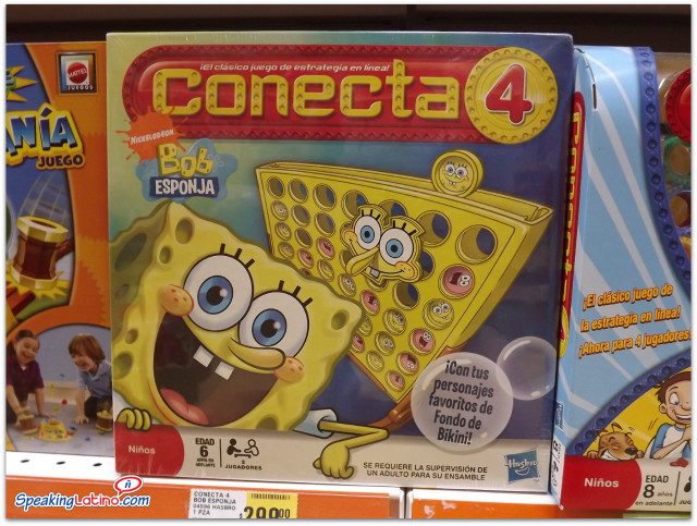 Board Games in Spanish Connect Four