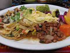 Chilaquiles Mexican Food