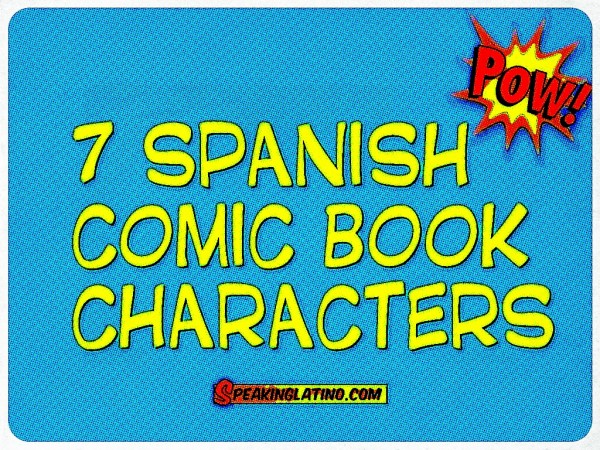 Spanish Comic Book Characters