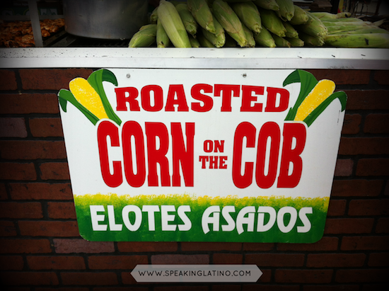 Corn Cob in Spanish
