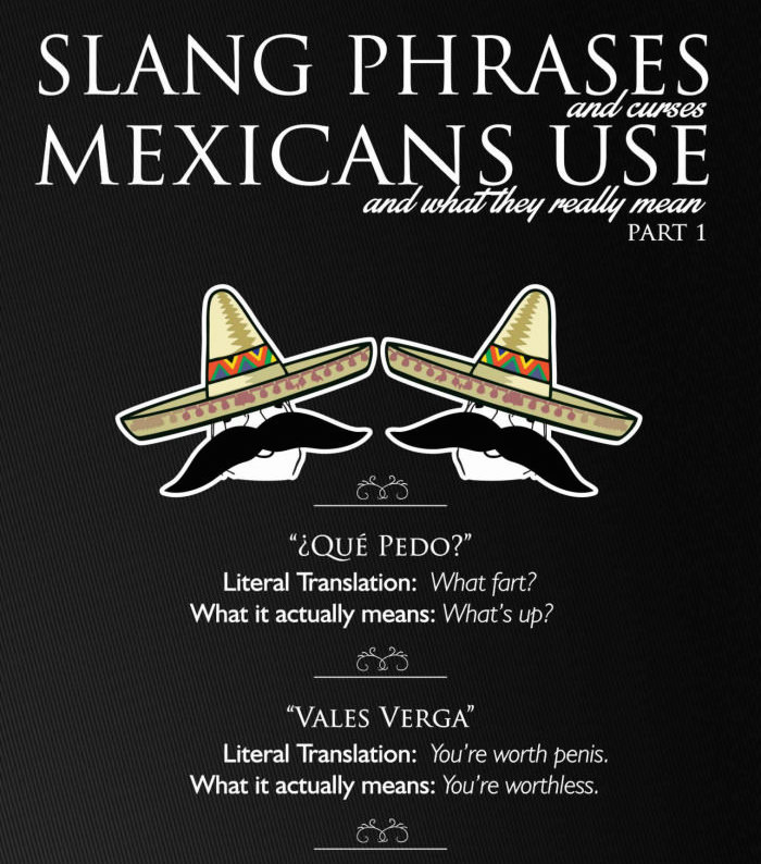 11 Mexican Spanish Slang Expressions INFOGRAPHIC